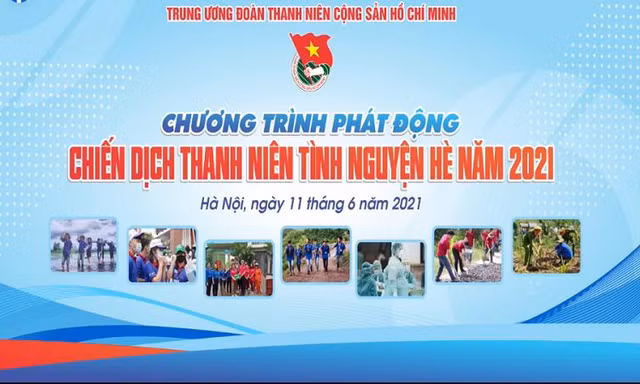 Chính thức phát động chương trình Thanh niên tình nguyện Hè 2021 với các dự án ý nghĩa