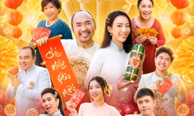 Cặp đôi Thu Trang - Tiến Luật mang phim ngắn "triệu view" trở lại đón Tết với khán giả