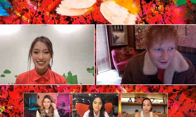 Trò chuyện cùng Khánh Vy trong Fan Meet, Ed Sheeran bật mí về tour diễn châu Á 2023
