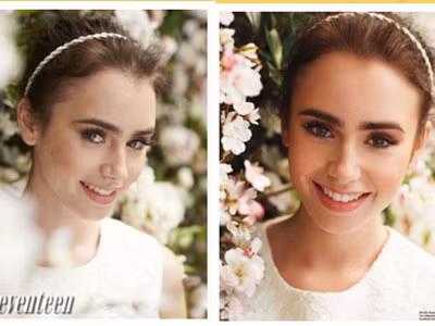 ‘Nàng bạch tuyết' Lily Collins tươi tắn trên Seventeen