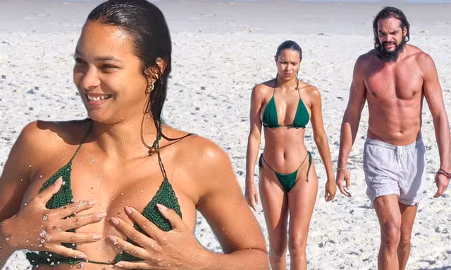 Siêu mẫu Lais Ribeiro đẹp như mộng ở biển