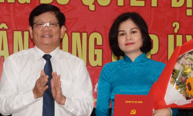 Bà Lê Thị Mỹ Hạnh vừa được bổ nhiệm làm Trưởng ban Nội chính Thành ủy Đà Nẵng