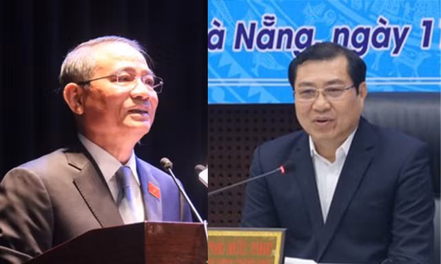 Ông Trương Quang Nghĩa và ông Huỳnh Đức Thơ. 