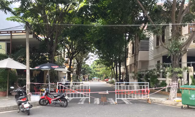 Khu vực từ số 02 đến 48 đường Hồ Huân Nghiệp đã được thiết lập vùng cách ly y tế. 
