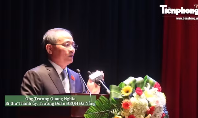 Ông Trương Quang Nghĩa, Bí thư Thành ủy Đà Nẵng