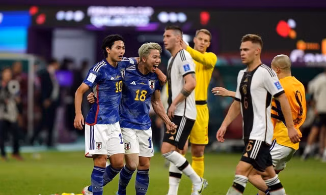 Đánh bại ĐT Đức, Nhật Bản cắt đứt chuỗi trận siêu tệ tại World Cup