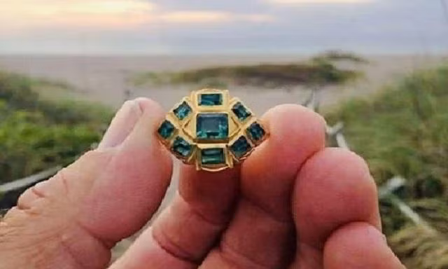 Chiếc nhẫn cổ của người Inca đẹp một cách hoàn hảo.