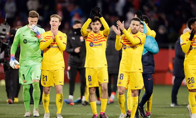 Những thống kê đáng kinh ngạc của Barca sau lượt đi La Liga 2022/23