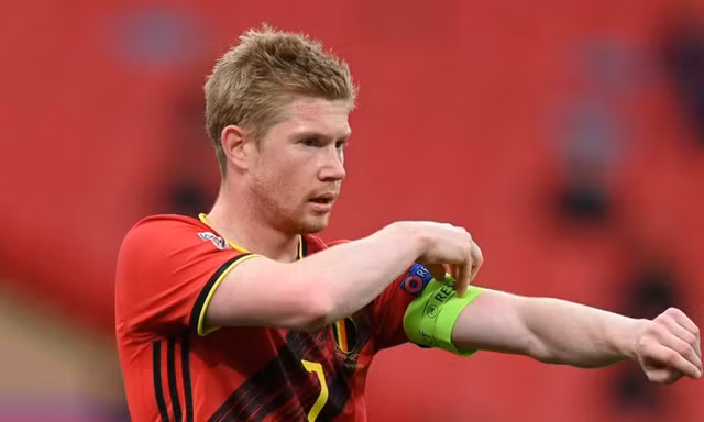De Bruyne được trao băng thủ quân ĐT Bỉ