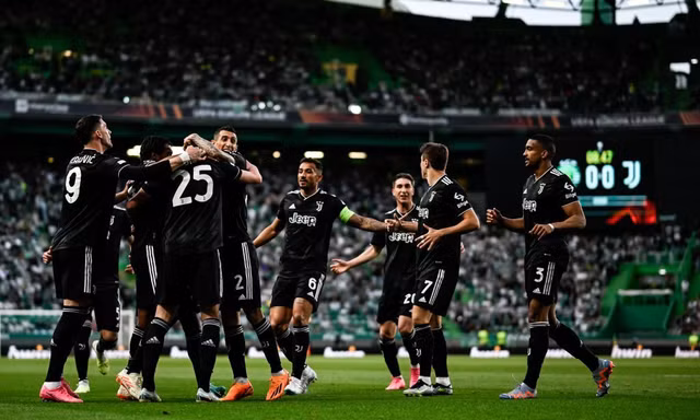 Vượt qua Sporting Lisbon, Juventus chạm trán Sevilla ở bán kết Europa League