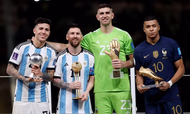 Đội hình tiêu biểu World Cup 2022: Argentina áp đảo