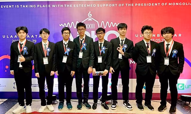 8 học sinh Việt Nam đoạt giải Olympic Vật lí Châu Á - Thái Bình Dương