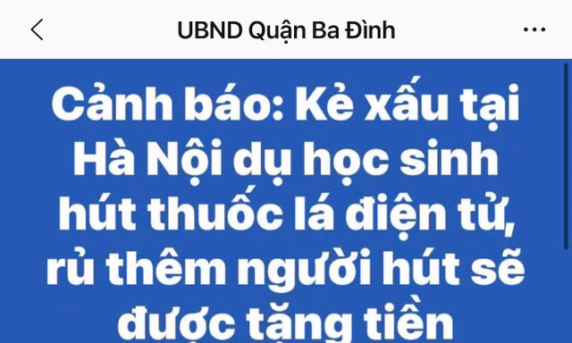 Cảnh báo thuốc lá điện tử: Sản phẩm ngụy trang dưới nhiều dạng, khó phát hiện