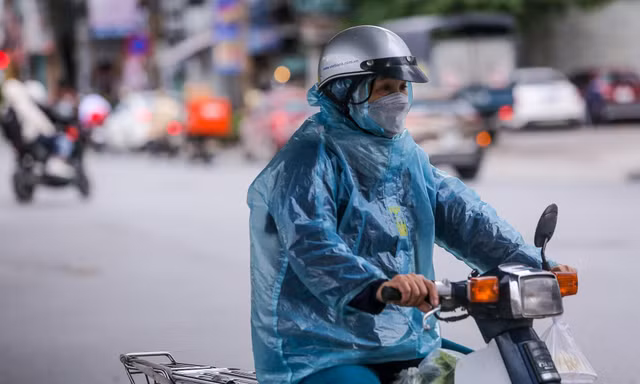 Từ đêm nay miền Bắc chuyển mưa rét