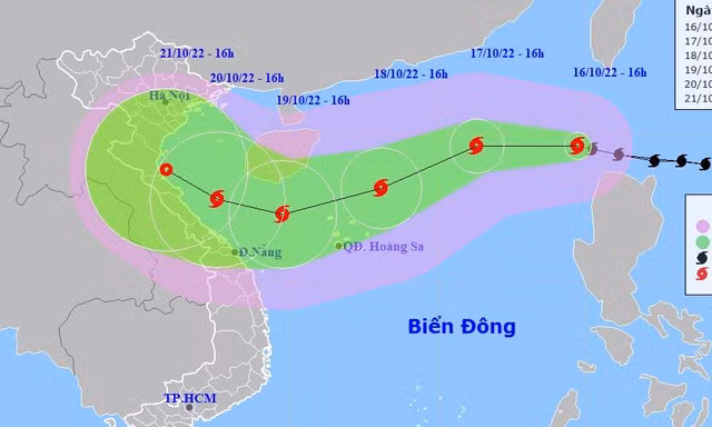 Bão Nesat vào Biển Đông, 3 kịch bản có thể xảy ra