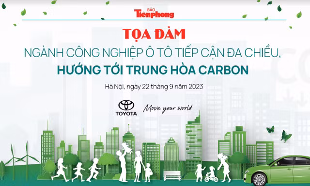 [TOẠ ĐÀM] Ngành công nghiệp ô tô hướng tới trung hòa carbon