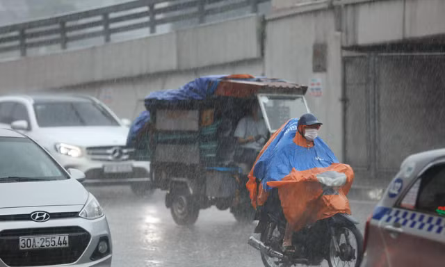 Ảnh hưởng không khí lạnh, từ chiều nay miền Bắc mưa lớn