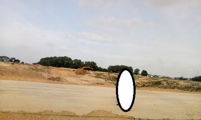 Phát hiện thi thể cháy đen tại dự án khu dân cư đang san lấp mặt bằng