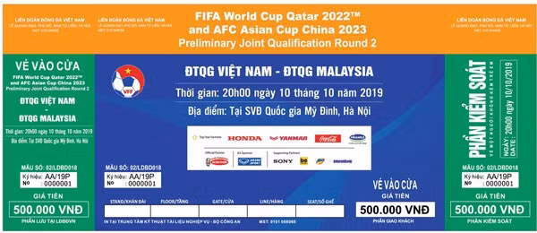 VFF khẳng định bán vé vòng loại World Cup 2022 minh bạch
