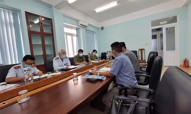 Cơ quan chức năng làm việc với đại diện Trung tâm Truyền hình giáo dục và Pháp luật khu vực Tây Nguyên