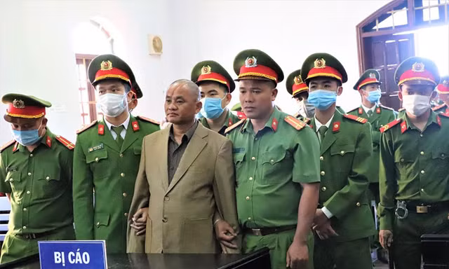Bị cáo Đỗ Văn Minh tại phiên xét xử sơ thẩm