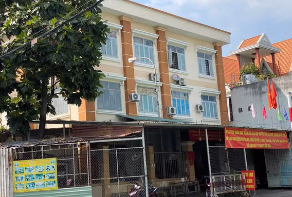Trụ sở CA phường Phú Thọ Hòa. Ảnh: QĐTT