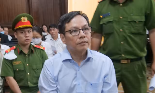 Ông Diệp Dũng tại phiên tòa.