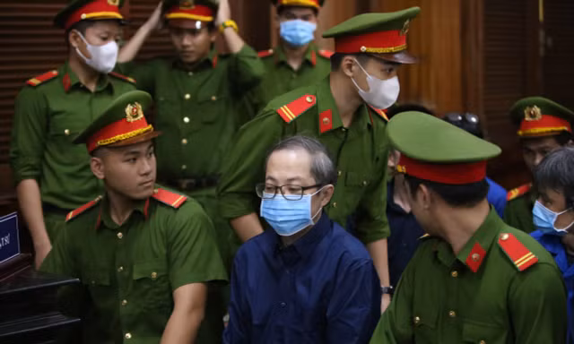 Ông Nguyễn Minh Quân tại phiên tòa