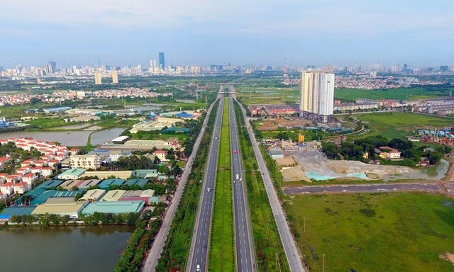 Khu vực phía Tây Hà Nội được đánh giá có nhiều tiềm năng phát triển BĐS. Ảnh. Internet