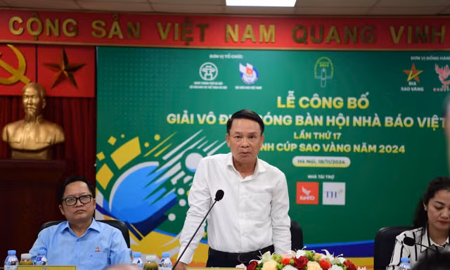 Nhiều nét mới hứa hẹn ở Giải vô địch bóng bàn Hội Nhà báo Việt Nam lần thứ 17