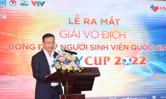 Khởi tranh giải bóng đá 7 người sinh viên quốc gia 2022