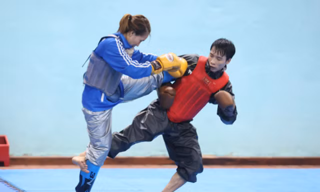 'Đột nhập' đội tuyển Kun Bokator Việt Nam chiêm ngưỡng các đòn thế của môn võ lạ tại SEA Games 32