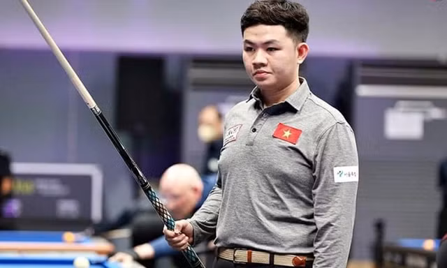 Đánh bại tay cơ số 1 thế giới, Việt Nam chắc suất ở tứ kết World Cup carom 3 băng