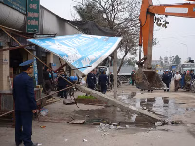 Hơn 800 vi phạm trên QL 21A được xử lý ngày 13/5 Ảnh: Trọng Đảng