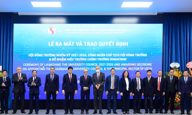 Trường ĐH Việt Pháp có Chủ tịch Hội đồng trường và Hiệu trưởng chính mới