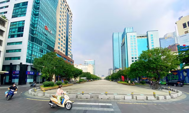 Hạn chế giao thông khu vực trung tâm TPHCM nhiều ngày