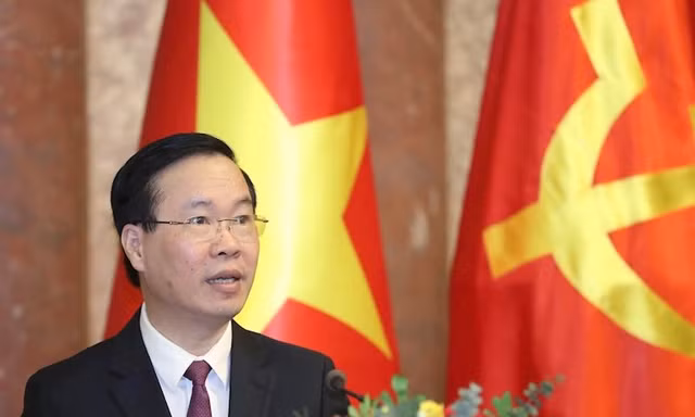 Chủ tịch nước Võ Văn Thưởng gửi Thư mừng Tổng thống Singapore Tharman Shanmugaratnam