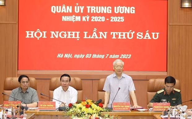 Tổng Bí thư: Quân đội tuyệt đối không để xảy ra tình trạng cán bộ sợ trách nhiệm, né tránh