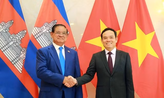 Việt Nam, Campuchia nhất trí thúc đẩy kết nối cửa khẩu với các trung tâm kinh tế lớn