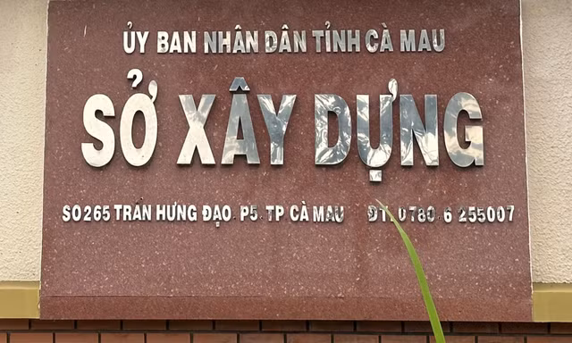 Cà Mau: Thanh tra công tác quy hoạch, phát hiện nhiều thiếu sót của Sở Xây dựng