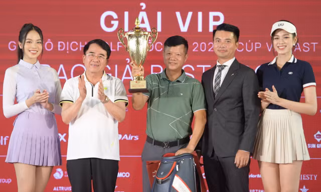 Golfer Lê Khắc Bình vô địch Giải VIP năm 2023