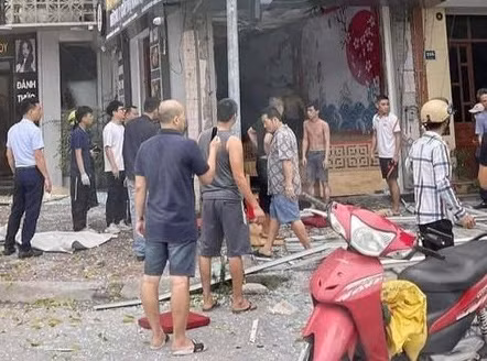 Nổ lớn tại quán lẩu ở TP. Hải Dương, nhiều người bị thương