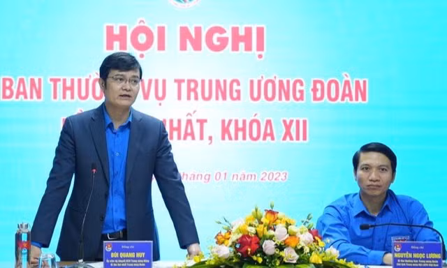 Khai mạc Hội nghị Ban Thường vụ T.Ư Đoàn lần thứ nhất, khóa XII