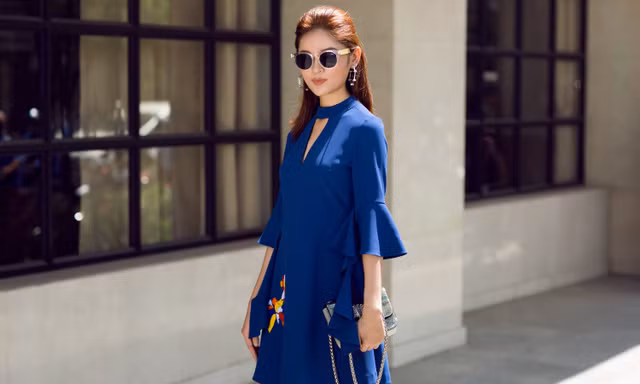 Á hậu Thùy Dung khác lạ với phong cách streetstyle rực rỡ