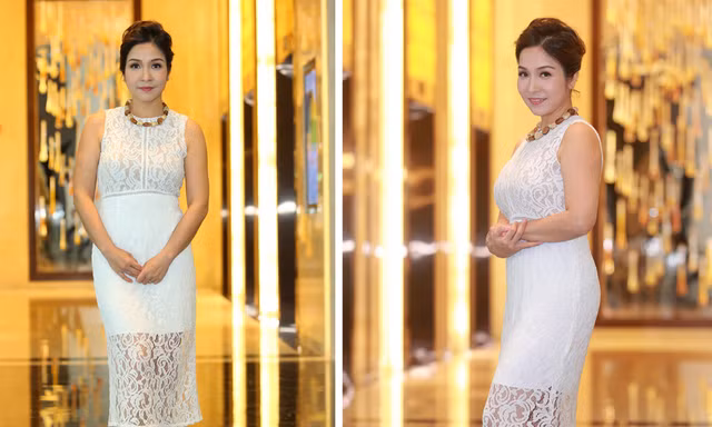 Mỹ Linh thanh lịch, quyến rũ