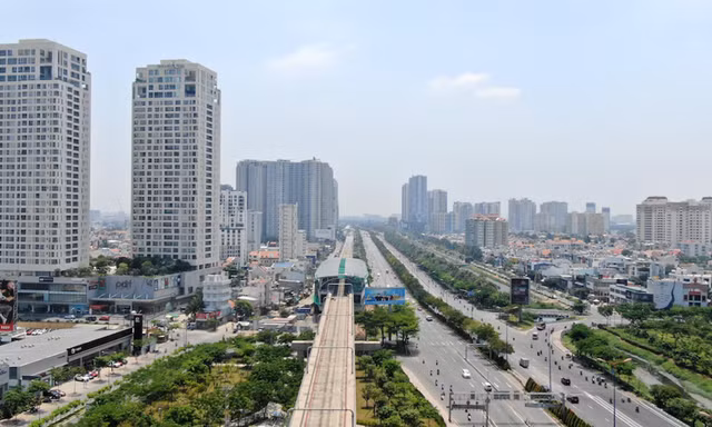 Hạ tầng của thành phố Thủ Đức hoàn chỉnh là một trong nhiều yếu tố khiến giá bất động sản tại đây tăng mạnh 