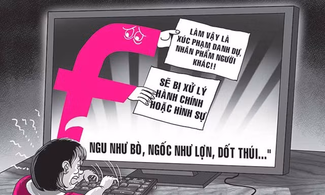 Cường quốc bắt nạt qua mạng