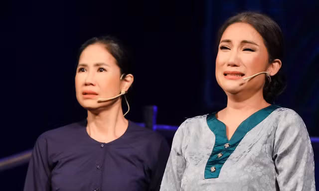 Không nhận ra NSƯT Cát Tường trên sân khấu kịch