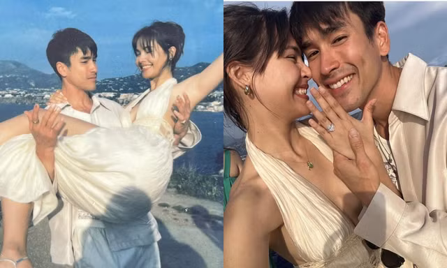 Ngọc nữ Thái Lan nhận lời cầu hôn từ bạn trai nổi tiếng