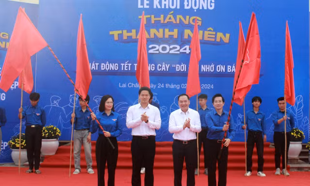 Khởi động Tháng Thanh niên và phát động Tết trồng cây ở Lai Châu